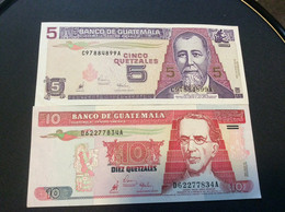 LOT 2 Billets  GUATEMALA  *5 *10 - Guatemala