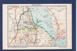 CPA Italie Colonie Afrique Noire Non Circulé Maps Eritrea - Sonstige & Ohne Zuordnung