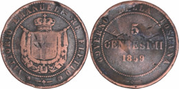 Italie - Toscane - 1859 - 5 Centesimi - Vittorio Emanuele II - 04-222 - Tuscan