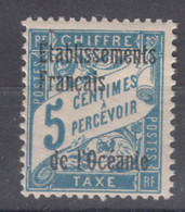 Oceania Oceanie 1926 Timbres-taxe Yvert#1 Mint Never Hinged - Ongebruikt