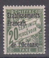 Oceania Oceanie 1926 Timbres-taxe Yvert#3 Mint Never Hinged - Ongebruikt