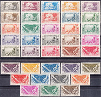Oceania Oceanie 1939 Yvert#84-120 Mint Never Hinged (sans Charniere) - Unused Stamps
