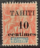 Tahiti 1903 N°32 * TB Cote 16€ - Unused Stamps