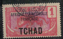 TCHAD        N°  YVERT :  19  ( 1 ) OBLITERE       (OB 10 / 16 ) - Used Stamps