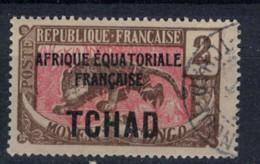 TCHAD        N°  YVERT :  20   ( 3 ) OBLITERE       (OB 10 / 16 ) - Used Stamps