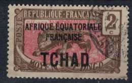 TCHAD        N°  YVERT :  20   ( 4 ) OBLITERE       (OB 10 / 16 ) - Used Stamps