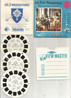 VIEW MASTER , 21 Photos En Relief , Livret 10 Pages , Les TROIS MOUSQUETAIRES, 1957 , 2 Scans, Frais Fr 3.35 E - Stereoscopi