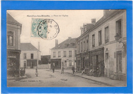 72 SARTHE - MAROLLES LES BRAULTS Place De L'Eglise - Marolles