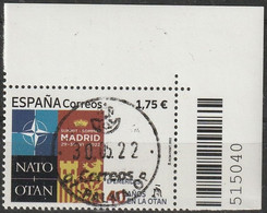 ESPAÑA 2022 - 40 Años En La OTAN - Used Stamps