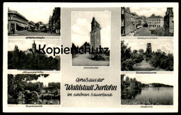 ALTE POSTKARTE GRUSS AUS DER WALDSTADT ISERLOHN GRABENSTRASSE BISMARCKTURM RUPENTEICH ALEXANDERHÖHE SEILERSEE DANZTURM - Iserlohn