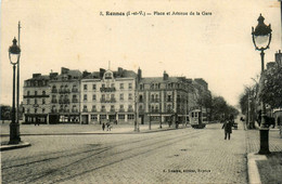 Rennes * Place Et Avenue De La Gare * Tram Tramway - Rennes