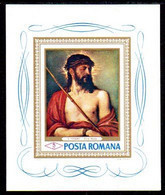 ROMANIA 1968 Titian Painting Block MNH / **.  Michel Block 65 - Ungebraucht