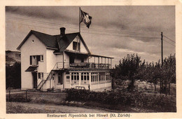 Hinwil, Restaurant "Alpenblick", Ca. 20er/30er Jahre - Hinwil