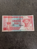 BILLET 50 PESOS 1990 GUINEA BISSAU GUINEE / NOTE BANKNOTE - Guinee-Bissau