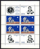 ROMANIA 1971 Apollo 14 Space Mission Block MNH / **.  Michel Block 83 - Blocs-feuillets