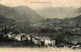 Mercus * Près Tarascon * Vue Du Village , Dans Le Fond Les Montagnes Du Col De Pont - Other & Unclassified