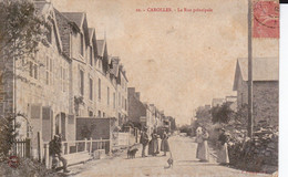 CAROLLES La Rue Principale Animée - Andere Gemeenten