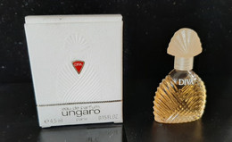 Autres Collections - Miniature  4.5ml  - Eau De Toilette - DIVA - UNGARO - Miniatures Hommes (avec Boite)