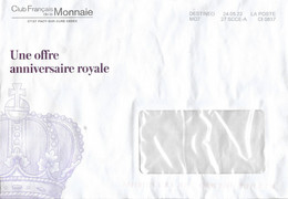 Enveloppe Destinéo : Une Offre Anniversaire Royale : Grande Bretagne. - Storia Postale