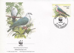 FDC TOKELAU 211,WWF - Tokelau