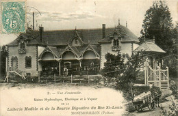 Montmorillon * Usine Hydraulique électrique Et à Vapeur La Laiterie Modèle Et De La Source Digestive Du Roc St Louis - Montmorillon