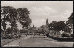 D-26427 Esens ( Ostfriesland) - Alte Ortsansicht - Hauptstraße Und Kirche - Esens