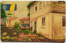 Grenada Cable And Wireless EC$40 9CGRC " Street Scene Gouvyave " - Granada