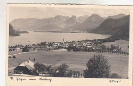 B2598) ST. GILGEN Vom BERG - Super Schöne Ansicht Mit Haus Im Vordergrund Und Blick über Felder Auf Ort ALT 1938 - St. Gilgen