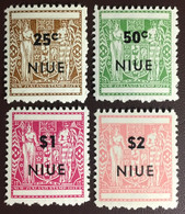 Niue 1967 Coat Of Arms Fiscal Perf 11 Set MNH - Niue