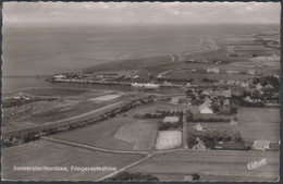 D-26427 Esens - Bensersiel - Hafen - Dampfer - Cekade Fliegeraufnahme - Aerial View - Stamp 1961 - Esens