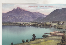 B2599) Salzkammergut - MONDSEE Mit Schafberg - Restauration SCHWARZINDIEN U. Strand U. Sandbad ALT ! 1912 - Mondsee