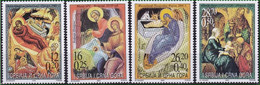 2003 Serbien, 4 Werte  3163-3166 ** Weihnachten - Christmas - Navidad - Natale, Noél , - Serbia