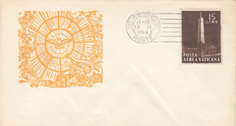 Vaticano - Annullo 1963- Citta Del Vatica Posta Aera Vaticana  Lettera Umschlag Envelope - Briefe U. Dokumente