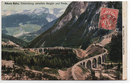 BERGÜN PREDA Entwicklung Albula Bahn - Bergün/Bravuogn