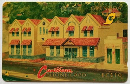 Grenada Cable And Wireless EC$10 4CGRB "Grentel Building  Without Logo" - Grenada