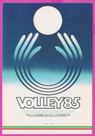 276196 / Sport Volleyball Volley-Ball Voleibol 3 Mens And Womens Junio World Championship 85 Emblem Advertising Italy - Pallavolo