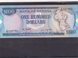 Guyana 100 $   ... Unc - Guyana