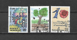 ONU GINEVRA - 1989 - FRANCOBOLLI USATI DIVERSI - Used Stamps