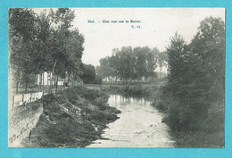 * Halle - Hal (Vlaams Brabant) * (nr 12) Une Vue Sur La Senne, De Zenne, Canal, Quai, Zeldzaam, Unique, TOP, Rare - Halle