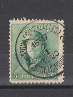 COB 167 Oblitération Centrale ST-GILLES (BRUXELLES) 2 - 1919-1920 Albert Met Helm