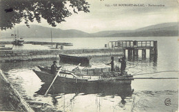 73 Savoie Le Bourget Du Lac Embarcadere Barque De Pecheur 1905 - Le Bourget Du Lac