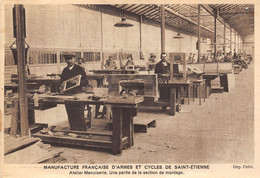 42-SAINT-ETIENNE- MANUFACTURE FRANCAISE D'ARME ET CYCLES DE ST-ETIENNE ATELIER MENUISERIE - Saint Etienne