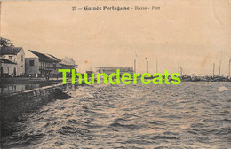 CPA GUINEE PORTUGAISE BISSAO PORT GUINEA BISSAU - Guinea Bissau