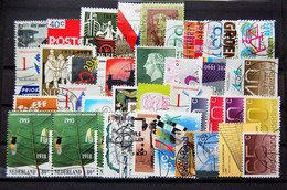 Nederland Pays Bas - Small Batch Of 40 Stamps Used XXVII - Collezioni