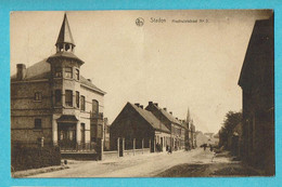 * Staden (West Vlaanderen) * (Nels, Uitgave Sansen - Vanneste) Houthulststraat Nr 2, Straatzicht, église, Old, Rare - Staden