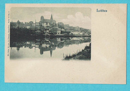 * Lobbes (Hainaut - La Wallonie) * (Ed Nels, Série 10, Nr 4) Panorama, Vue Générale, Canal, Quai, église, Unique, Old - Lobbes