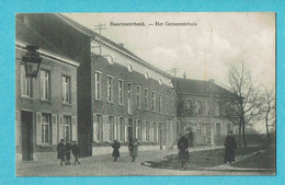 * Boortmeerbeek (Vlaams Brabant) * (Photo Torps, Muysen) Het Gemeentehuis, Animée, Hotel De Ville, Rathaus, TOP, Rare - Boortmeerbeek