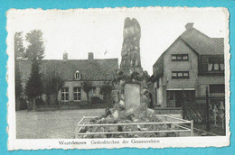 * Westvleteren - Vleteren (West Vlaanderen) * (Uitg. A. Doise) Gedenkteken Der Gesneuvelden, Statue, Monument, Old - Vleteren