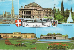 DAS SCHONE WIEN  - F.G. - STORIA POSTALE - Wien Mitte