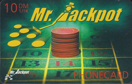 GERMANY Prepaid - Mr. Jackpot - Roulette - 10DM/5,11€ - [2] Prepaid